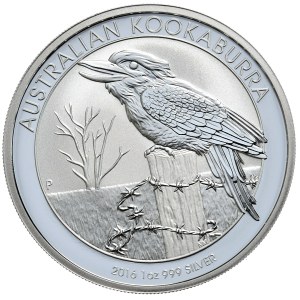 Australia, Kookaburra, 2016, 1oz.