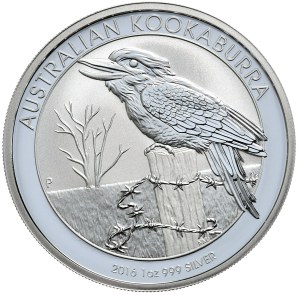 Australia, Kookaburra, 2016, 1oz.