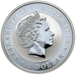 Australia, Kookaburra, 2016, 1oz.