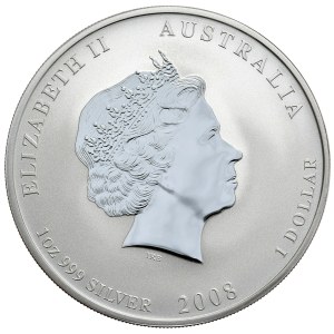 Australia, Rok Myszy, 2008r., 1 oz.