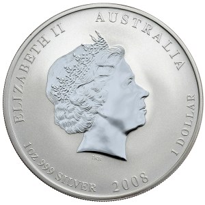 Australia, Rok Myszy, 2008r., 1 oz.