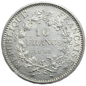 France, 10 francs, 1968, Hercules