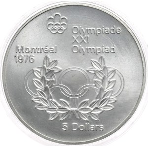 Kanada, 5 Dolarów, 1974r., Montreal