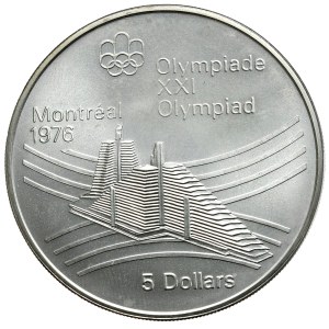 Kanada, 5 Dolarów, 1976r., Montreal