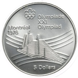 Kanada, 5 Dolarów, 1976r., Montreal