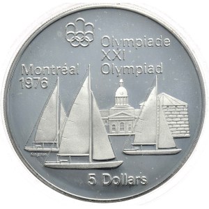 Kanada, 5 Dolarów, 1974r., Montreal