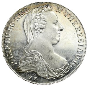 Austria, Maria Teresa, talar 1780r., nowe bicie, proof