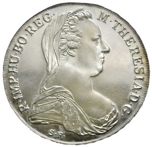 Austria, Maria Theresa, thaler 1780, new minting, proof like