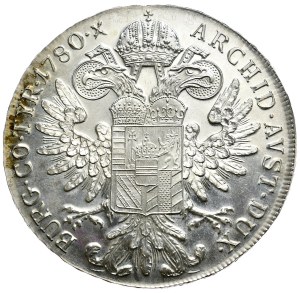 Austria, Maria Theresa, thaler 1780, new minting, proof like