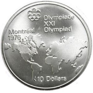 Kanada, 10 Dolarów, 1973r., Montreal