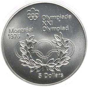 Kanada, 5 Dolarów, 1974r., Montreal