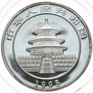 Chiny, Panda, 1995r., 1oz.,