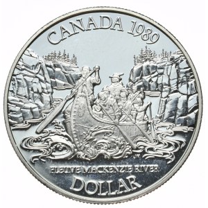 Kanada, 1 Dolar, 1989r.