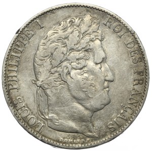 Francja, 5 Franków, 1846r., BB