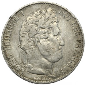 France, 5 Francs, 1846, BB