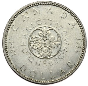 Canada, $1, 1964.