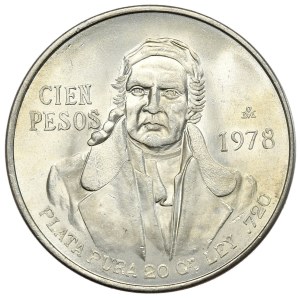 Mexico, 100 Pesos, 1978.