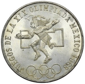 Mexico, 25 Pesos, 1968.