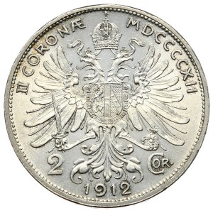 Austria, 2 crowns 1912