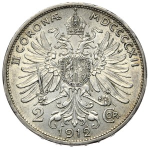 Austria, 2 korony 1912