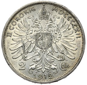 Austria, 2 crowns 1912