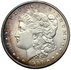USA, $1, 1900, Morgan, Philadelphia