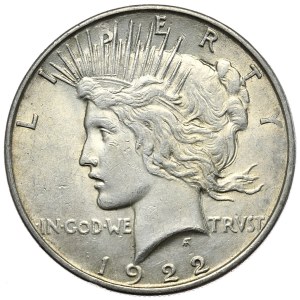 USA, 1 Dolar, 1922r., Peace, Filadelfia