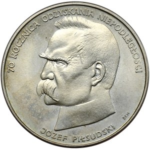 People's Republic of Poland, 50000 zloty 1988 Pilsudski