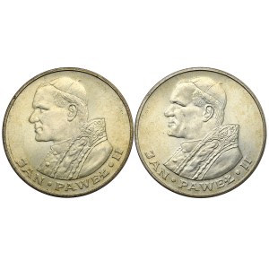 PRL, 1000 zł 1983, Jan Paweł II - zestaw 2 szt.