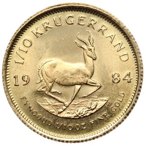 RPA, 1984r., 1/10 Uncji, Krugerrand