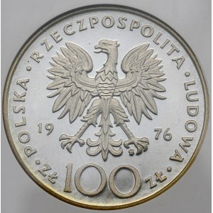 PRL, 100 złotych 1976, Pułaski