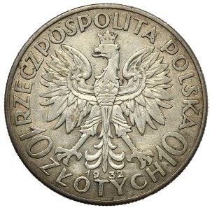 Polska, 10 złotych, 1932r., bz
