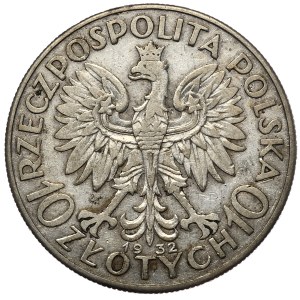 Polska, 10 złotych, 1932r., bz