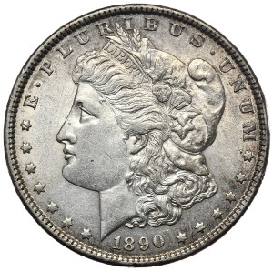 USA, $1, 1890, Morgan, Philadelphia