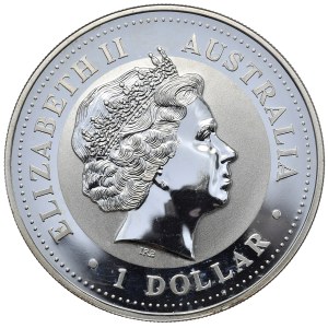 Australia, Rok Węża, 2001r., Lunar I, 1oz.
