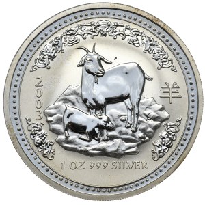 Australia, Rok Kozy, 2003r., 1 oz., Lunar I