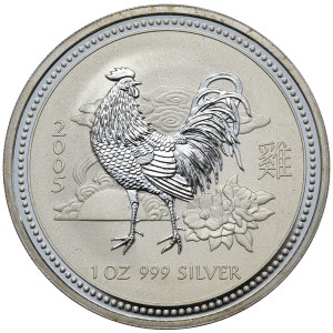 Australia, Rok Koguta, 2005r., Lunar I, 1oz.