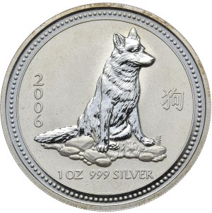 Australia, Year of the Dog, 2006, Lunar I, 1oz.