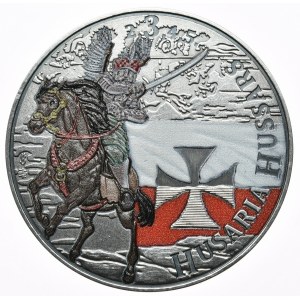 Husaria3, 1 Grosz Polski, 2024r. kolor