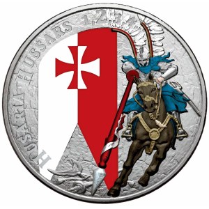 Husaria2, 1 Grosz Polski, 2023r. kolor