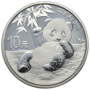 China, Panda, 2020, 30g.