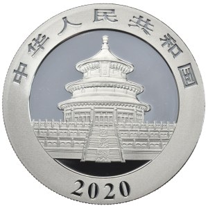 Chiny, Panda, 2020r., 30g.