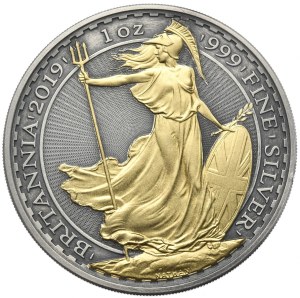 United Kingdom, Britain, 2019, 1 oz., Rarity