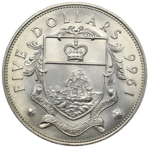 Bahamy, 5 Dolarów, 1966r.