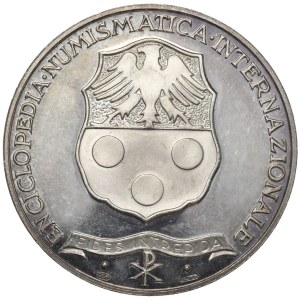 Włochy, Medal papież Pius XI, 1975, srebro 925