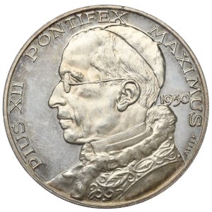 Włochy, Medal papież Pius XII, 1975, srebro 925