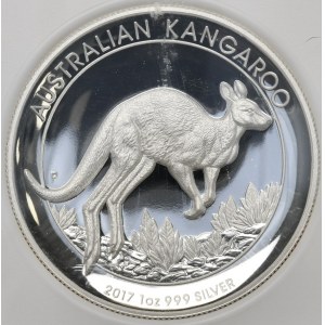 Australia, 1 dolar 2017, Kangur, high relief, proof