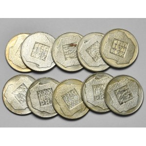 People's Republic of Poland, 200 zloty, 1974, 10x Map