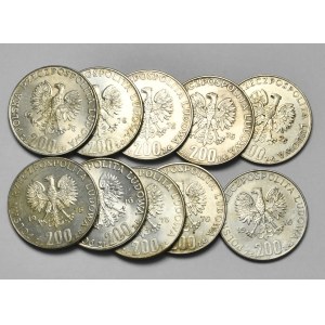 PRL, 200 zł., 1976r., 10x Olimpiada