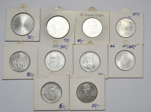 RFN, Set of 2 x 10 marks and 8 x 5 marks. Total of 10 pieces